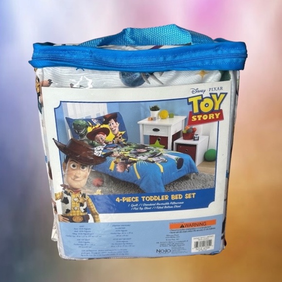 Bedding New Toy Story 4 Pc Toddler Bed Set Poshmark